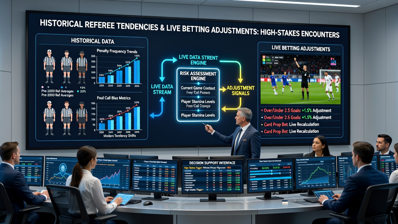 Live odds screen showing card market fluctuations during a high-stakes football match